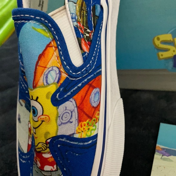Vans Classic slip on Sponge Bob square pants limited edition colaboración - Picture 5 of 15